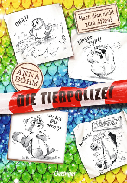 Buchcover von 'Die Tierpolizei 5. Mach dich nicht zum Affen!' - Gebundene Ausgabe von Anna Böhm