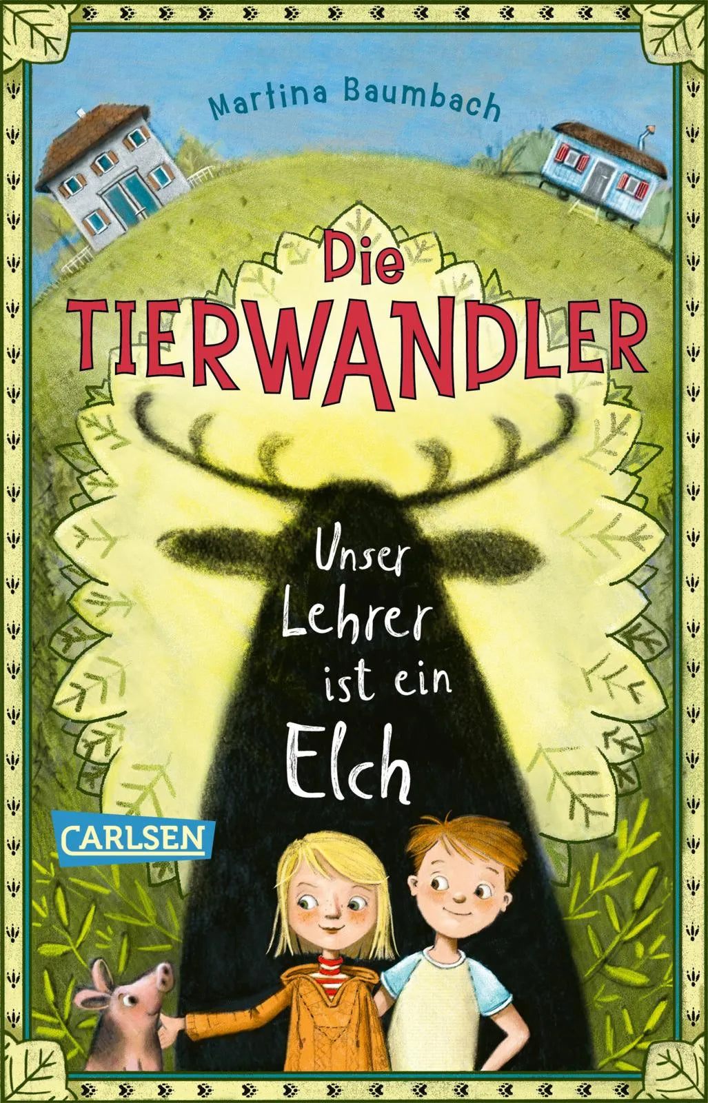 Cover: Die Tierwandler 1: Unser Lehrer ist ein Elch (Taschenbuch) von Martina Baumbach