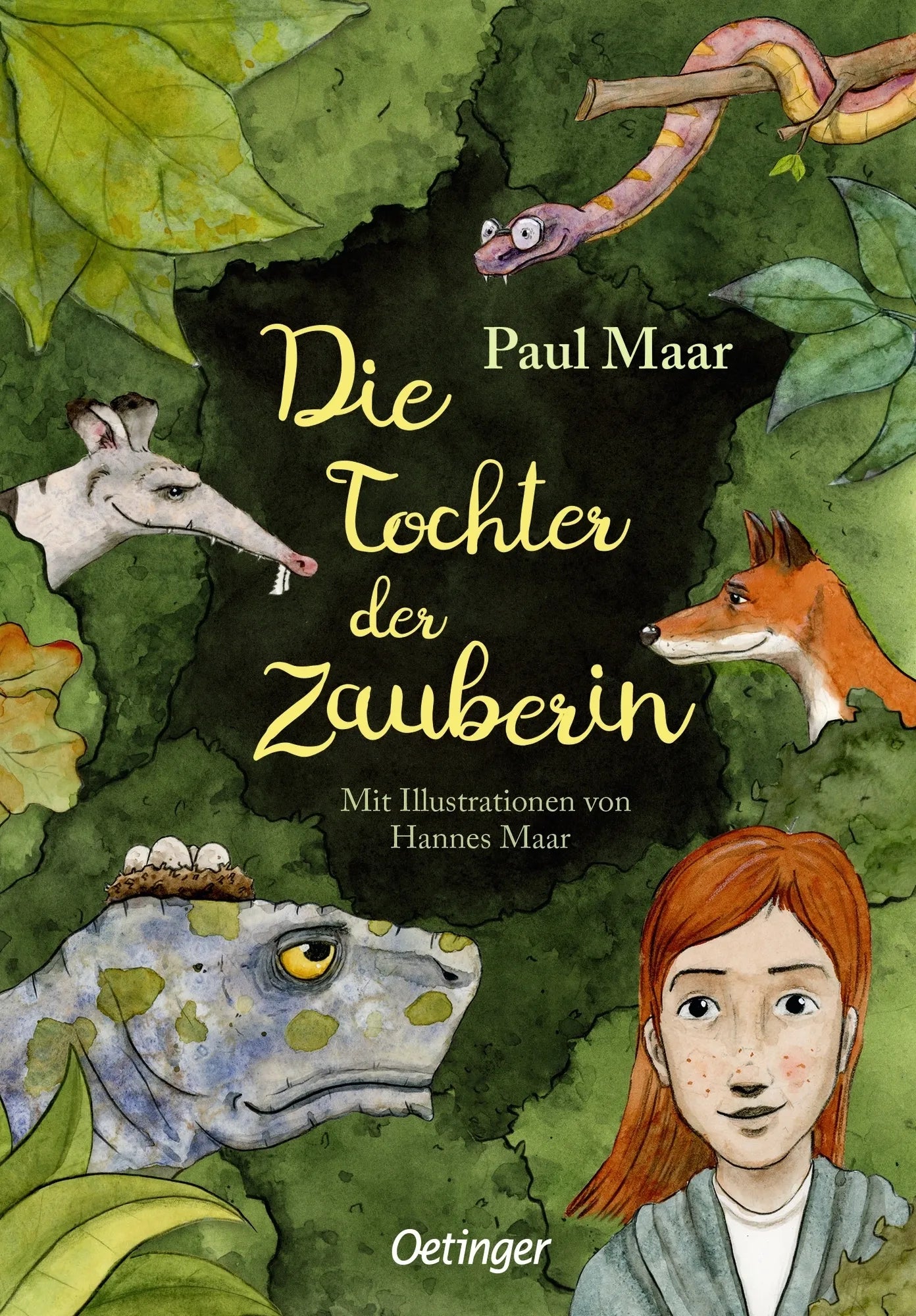 Buchcover von 'Die Tochter der Zauberin' - Gebundene Ausgabe von Paul Maar