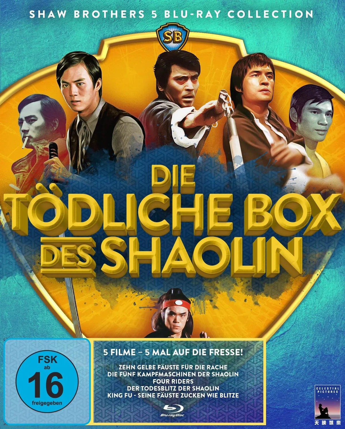 Die tödliche Box des Shaolin - Blu-ray Disc