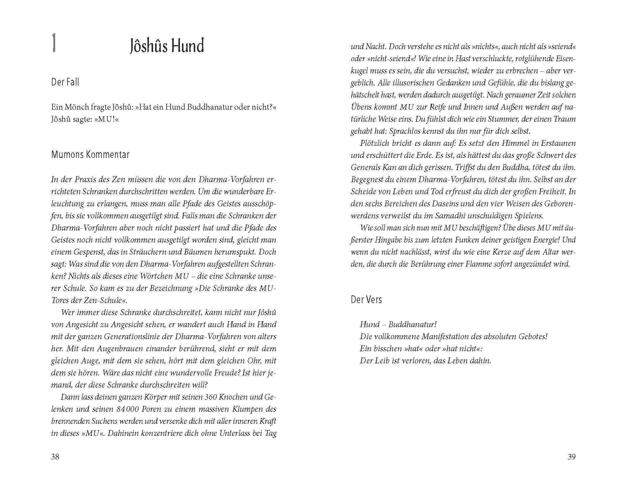 Detailansicht: Die torlose Schranke – Mumonkan - Überarbeitete Neuausgabe (Paperback)