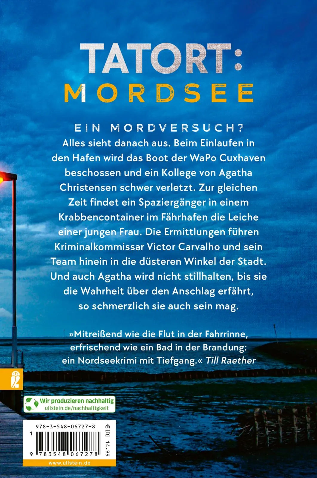 Rückseite: Die Tote am Kai (Taschenbuch)