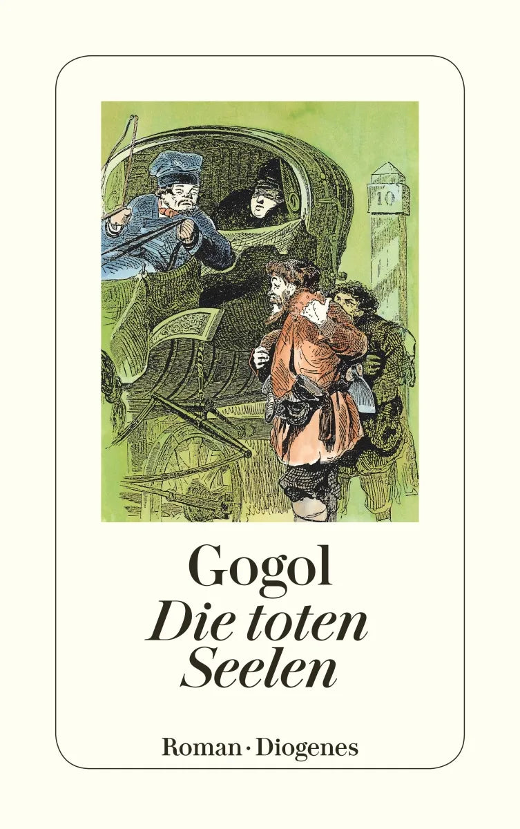 Buchcover von 'Die toten Seelen' - Taschenbuch von Nikolai Gogol