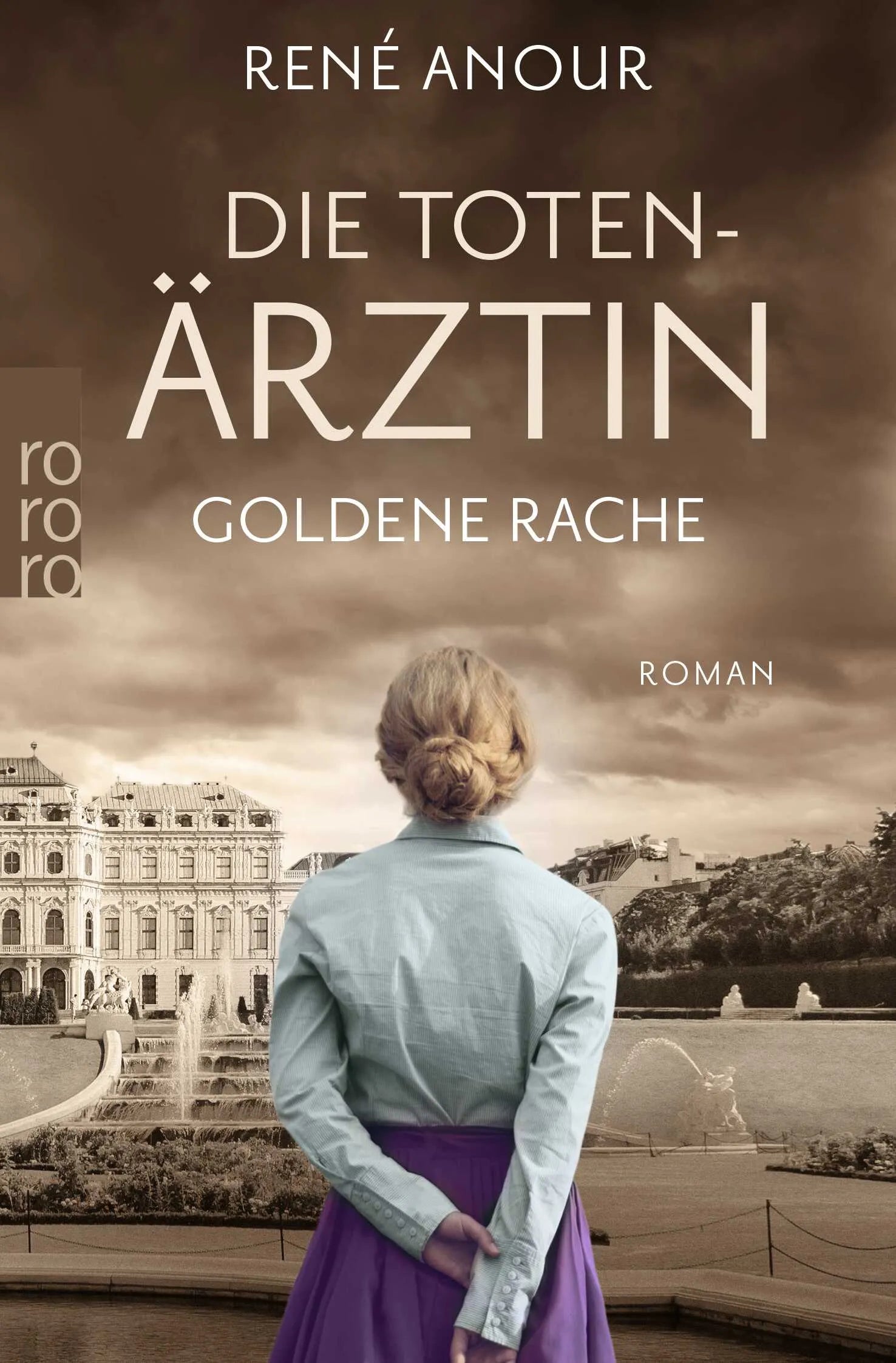 Buchcover von 'Die Totenärztin: Goldene Rache' - Taschenbuch von René Anour