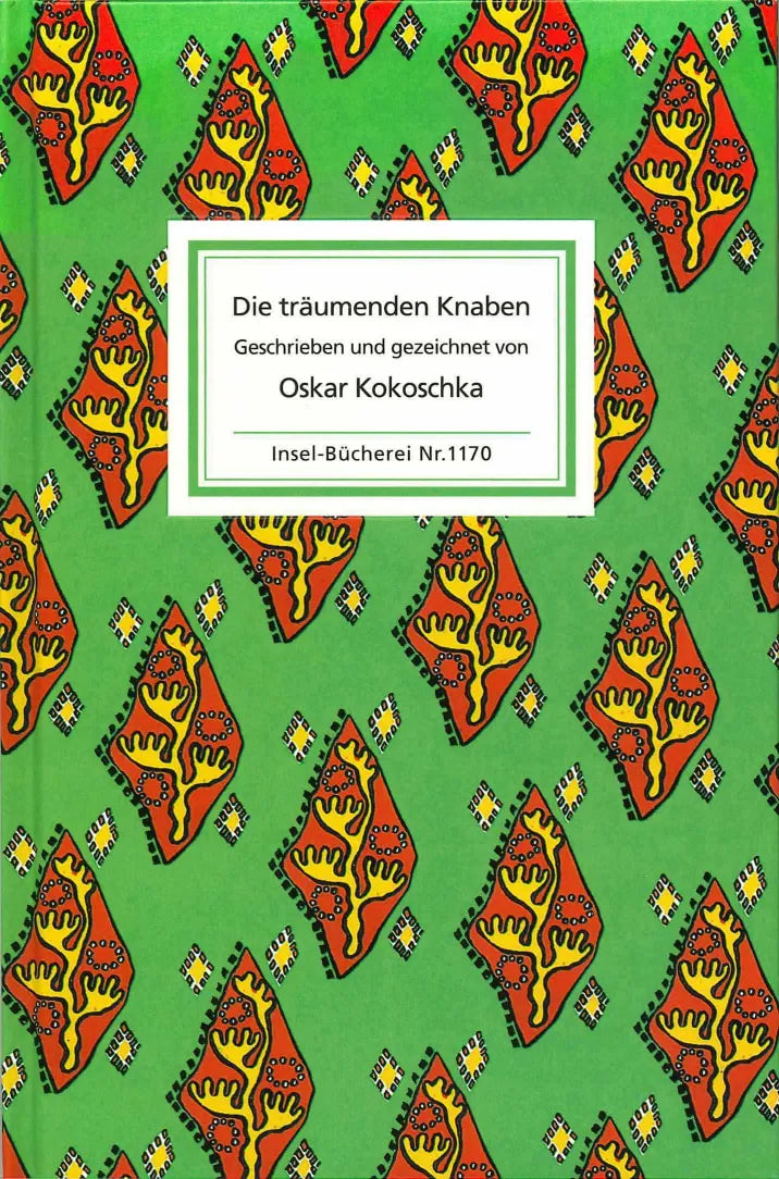 Buchcover von 'Die träumenden Knaben und Der weiße Tiertöter' - Gebundene Ausgabe von Oskar Kokoschka