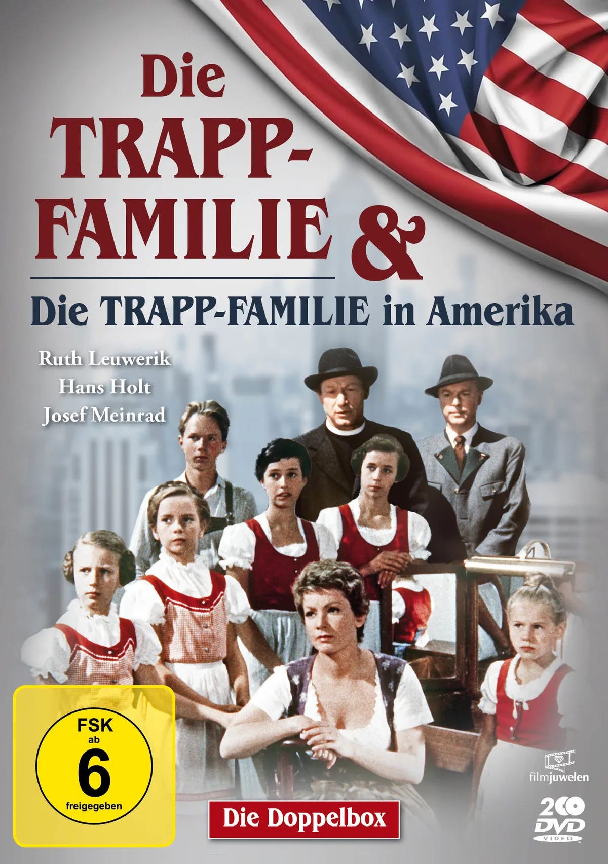 Die Trapp-Familie 1+2  [2 DVDs] - DVD
