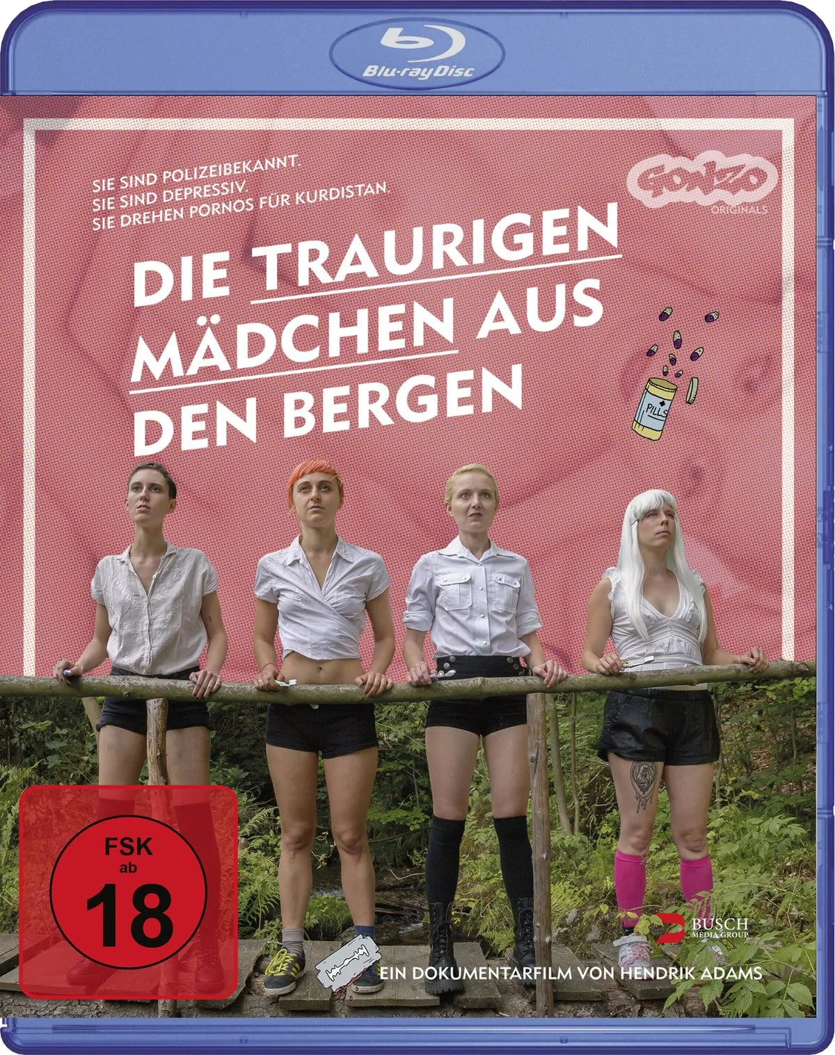 Die traurigen Mädchen aus den Bergen - Blu-ray Disc