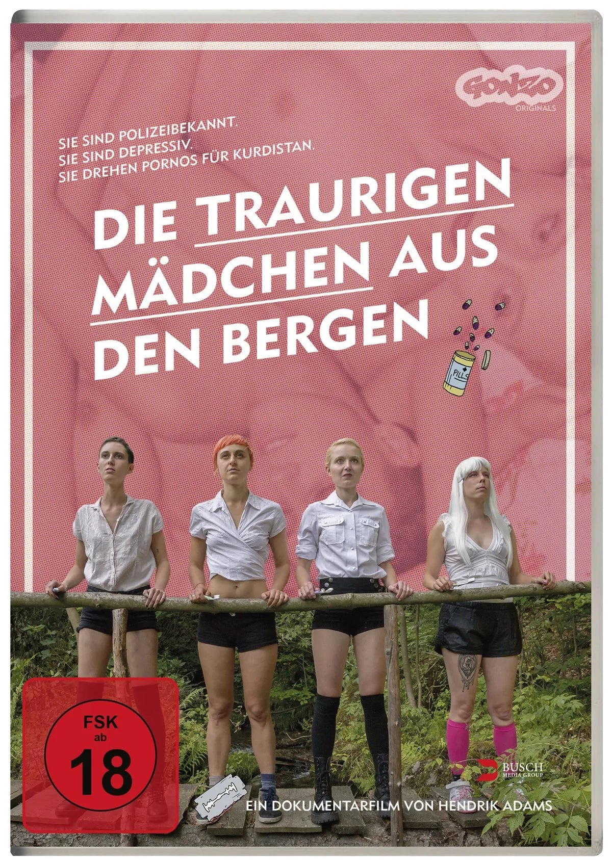 Die traurigen Mädchen aus den Bergen - DVD