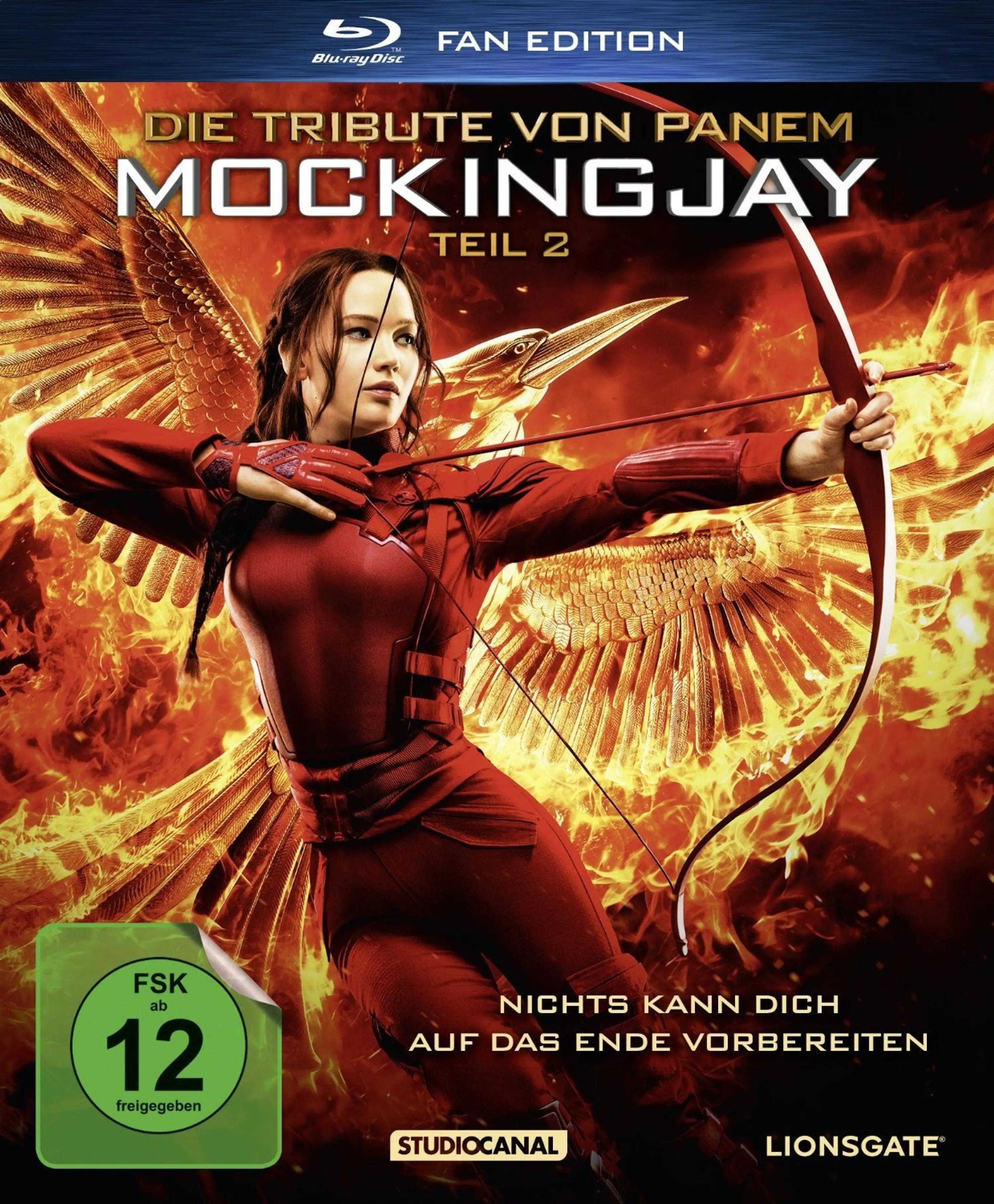 Die Tribute von Panem Mockingjay Teil 2 Film auf Blu-ray Cover