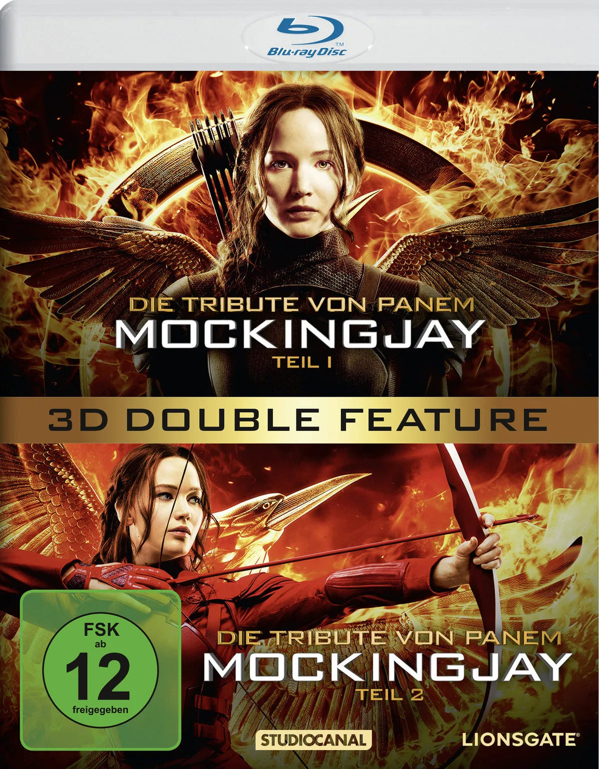 Die Tribute von Panem - Mockingjay Teil 1+2 - Blu-ray 3D