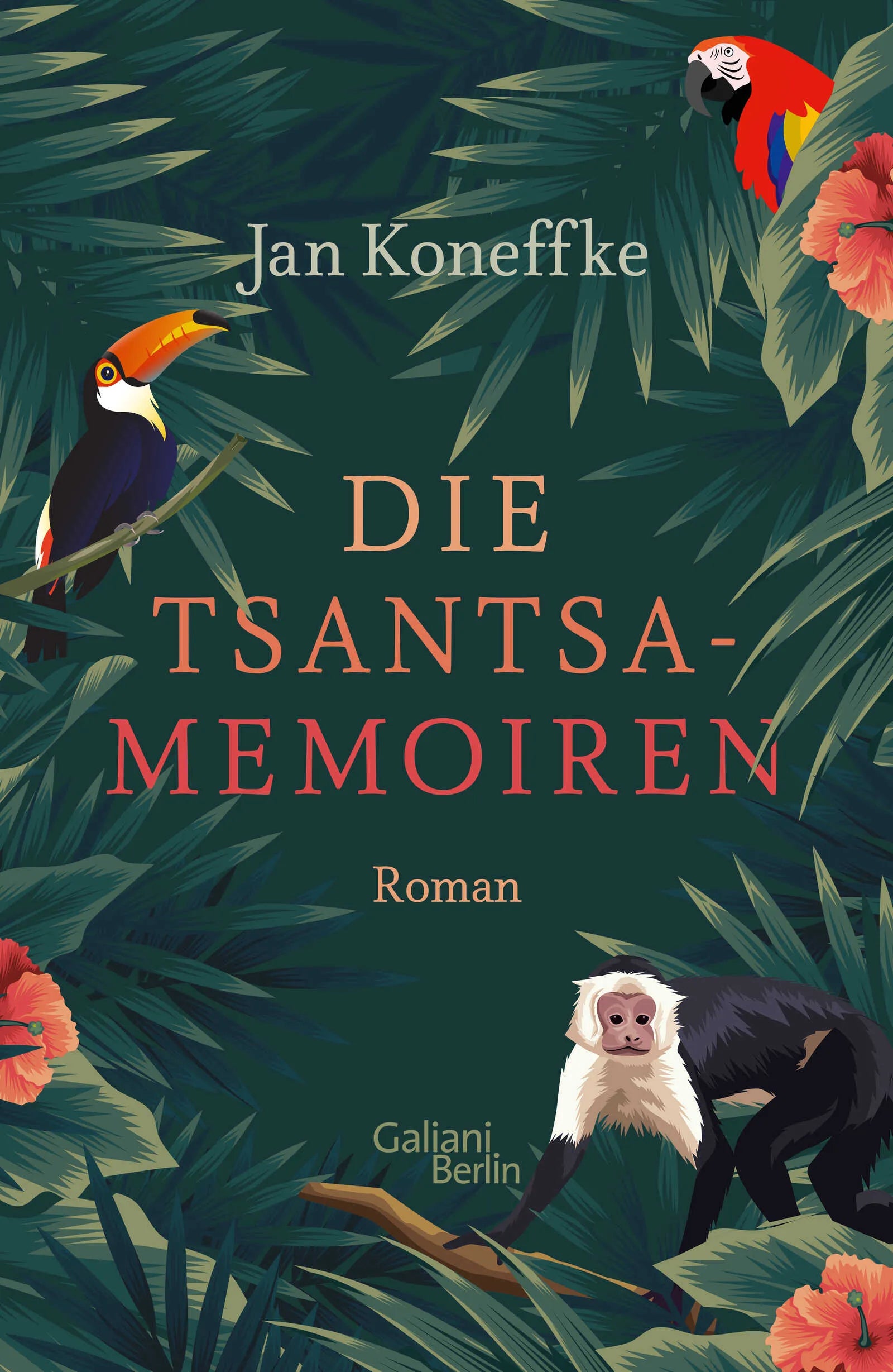 Buchcover von 'Die Tsantsa-Memoiren' - Gebundene Ausgabe von Jan Koneffke