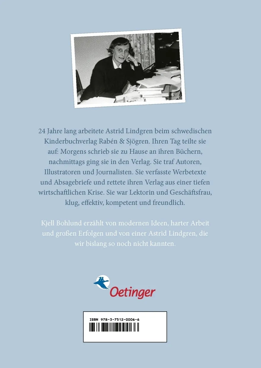 Rückseite: Die unbekannte Astrid Lindgren (Hardcover)