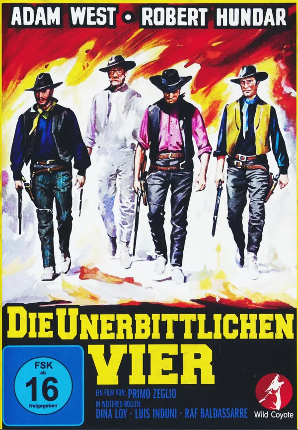 Die unerbittlichen Vier - DVD