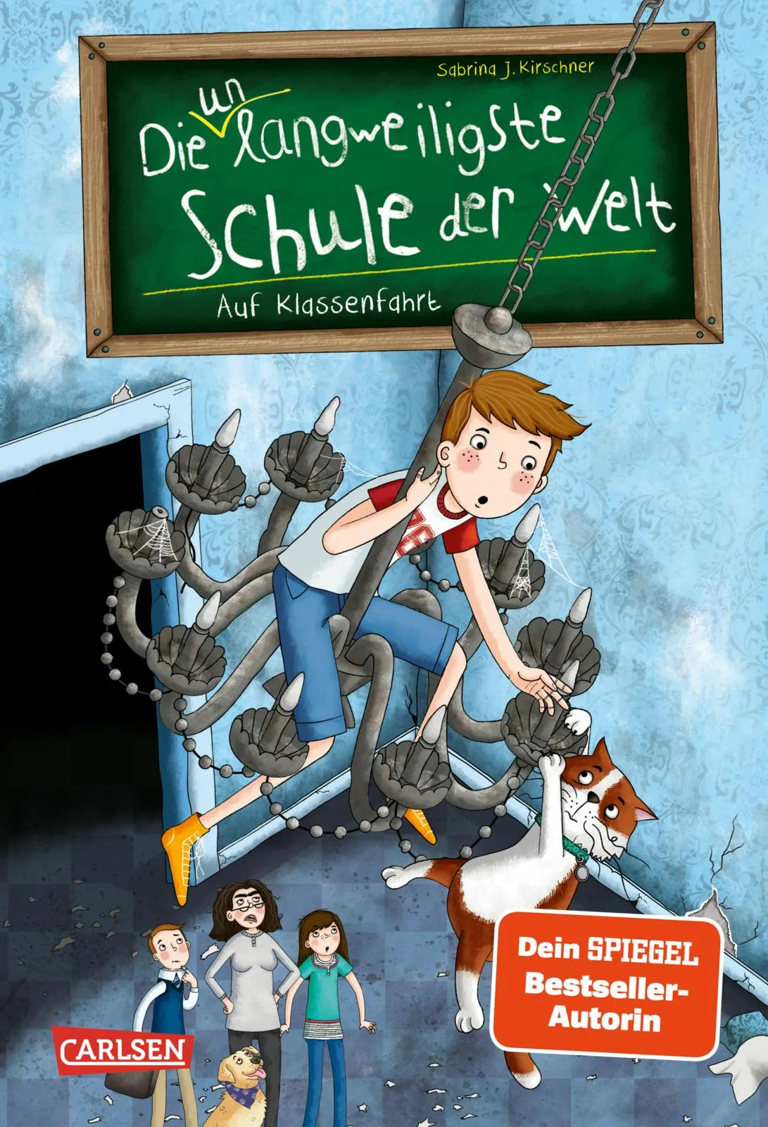 Buchcover von 'Die unlangweiligste Schule der Welt 1: Auf Klassenfahrt' - Gebundene Ausgabe von Sabrina J. Kirschner