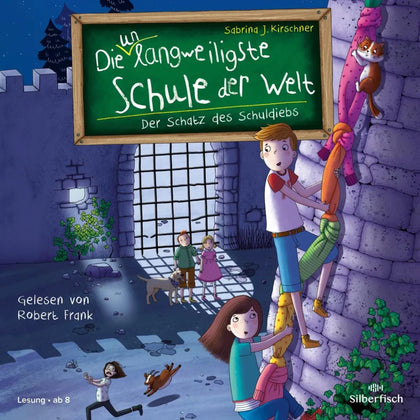 Cover: Die unlangweiligste Schule der Welt 10: Der Schatz des Schuldiebs (Hörbuch Download) von Sabrina J. Kirschner