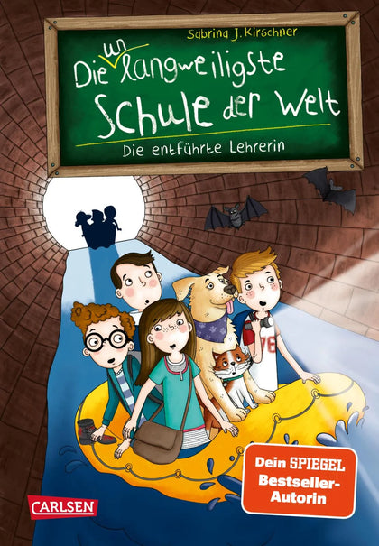 Buchcover von 'Die unlangweiligste Schule der Welt 3: Die entführte Lehrerin' - Gebundene Ausgabe von Sabrina J. Kirschner