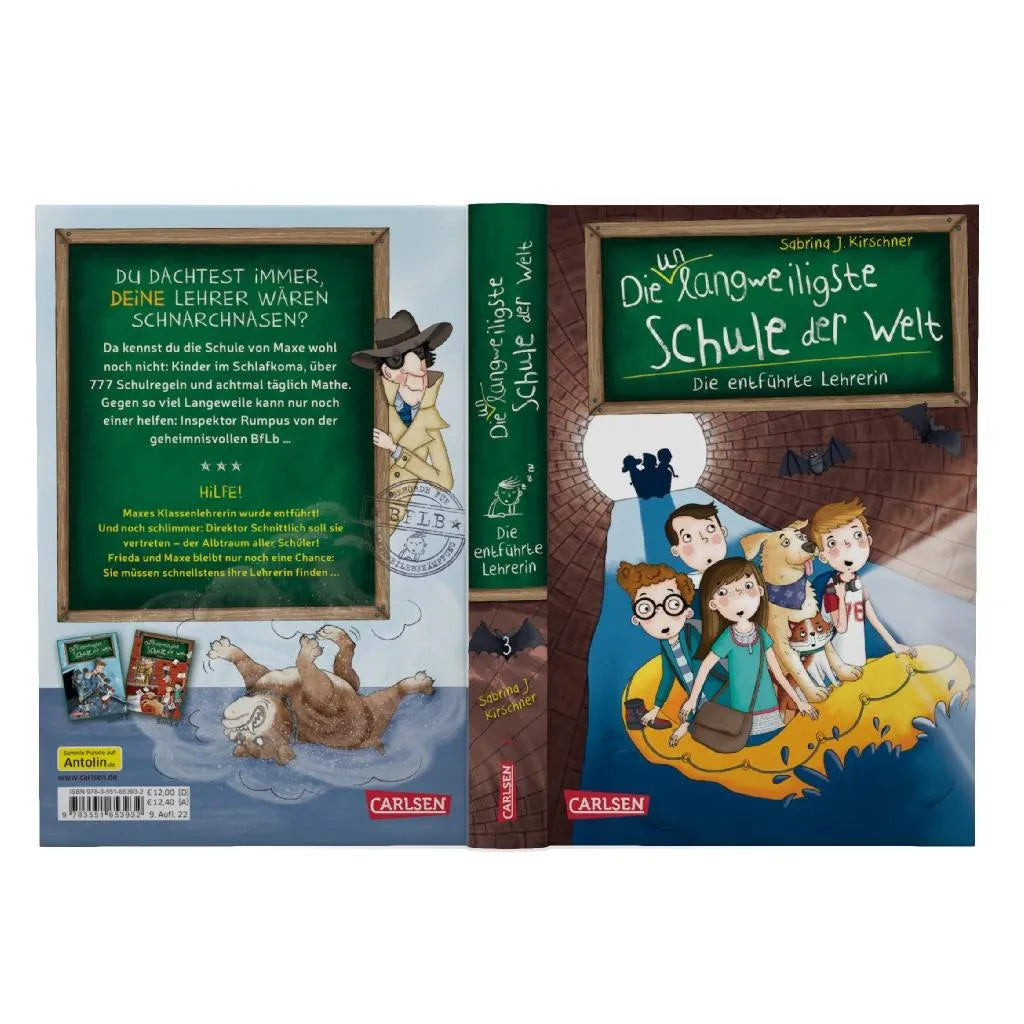 Produktansicht: Die unlangweiligste Schule der Welt 3: Die entführte Lehrerin (Gebundene Ausgabe)