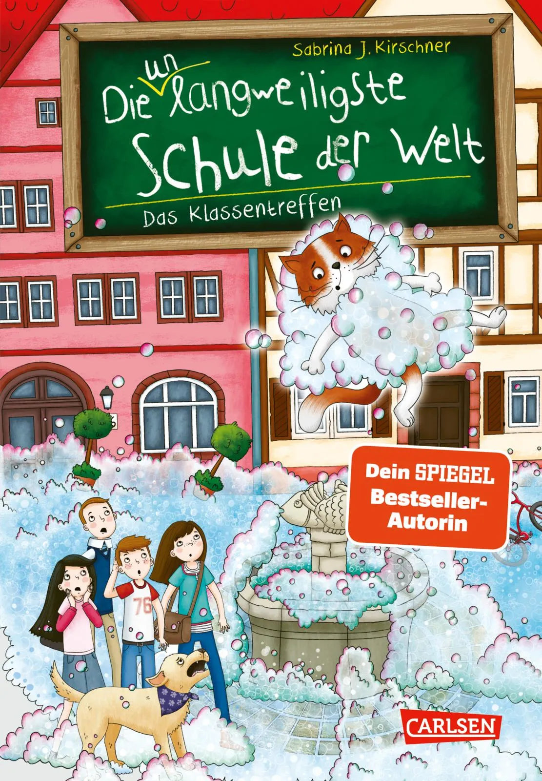 Buchcover von 'Die unlangweiligste Schule der Welt 8: Das Klassentreffen' - Gebundene Ausgabe von Sabrina J. Kirschner