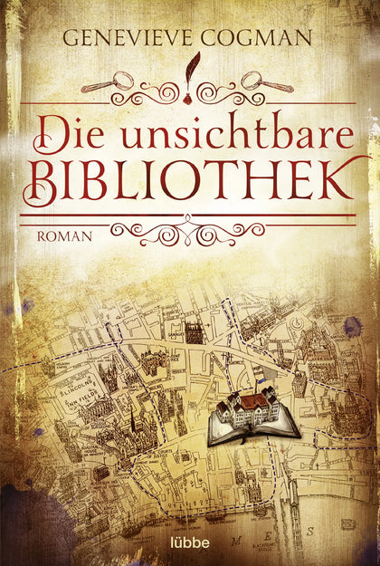 Buchcover von 'Die unsichtbare Bibliothek' - Taschenbuch von Genevieve Cogman
