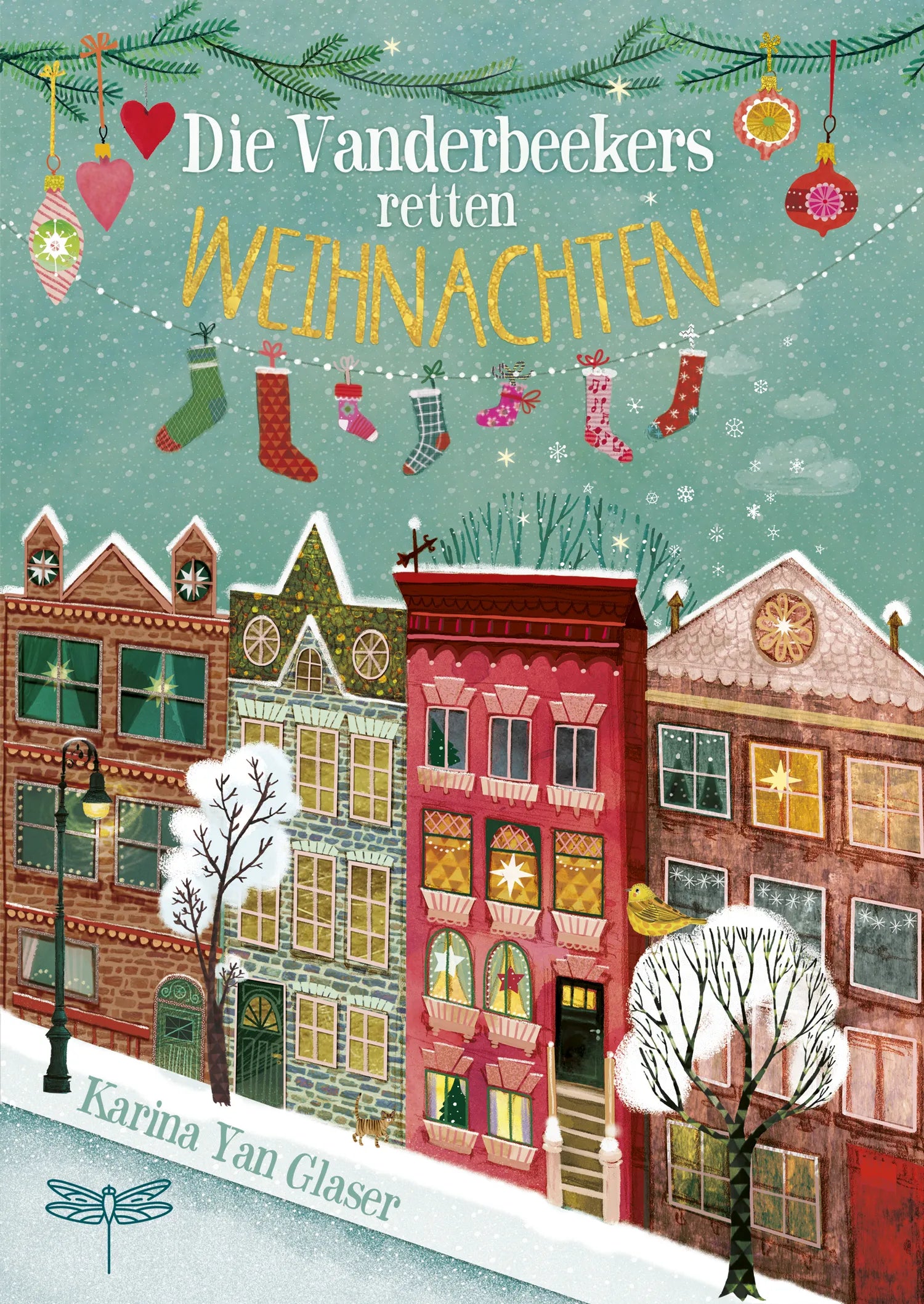 Buchcover von 'Die Vanderbeekers retten Weihnachten' - Gebundene Ausgabe von Karina Yan Glaser