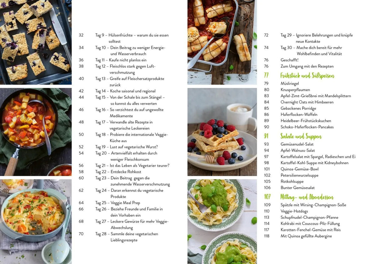 Detailansicht: Die Veggie-Challenge (Taschenbuch)