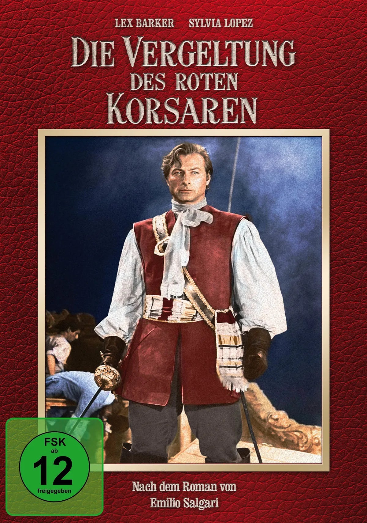 Die Vergeltung des roten Korsaren - DVD