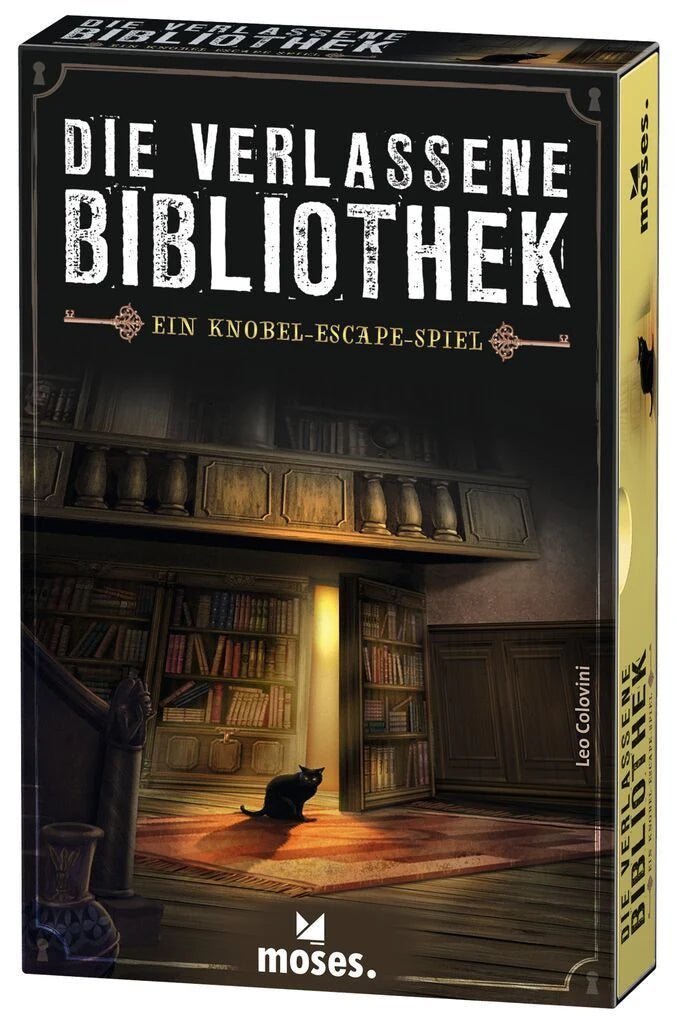 Escape-Spiel: Die verlassene Bibliothek