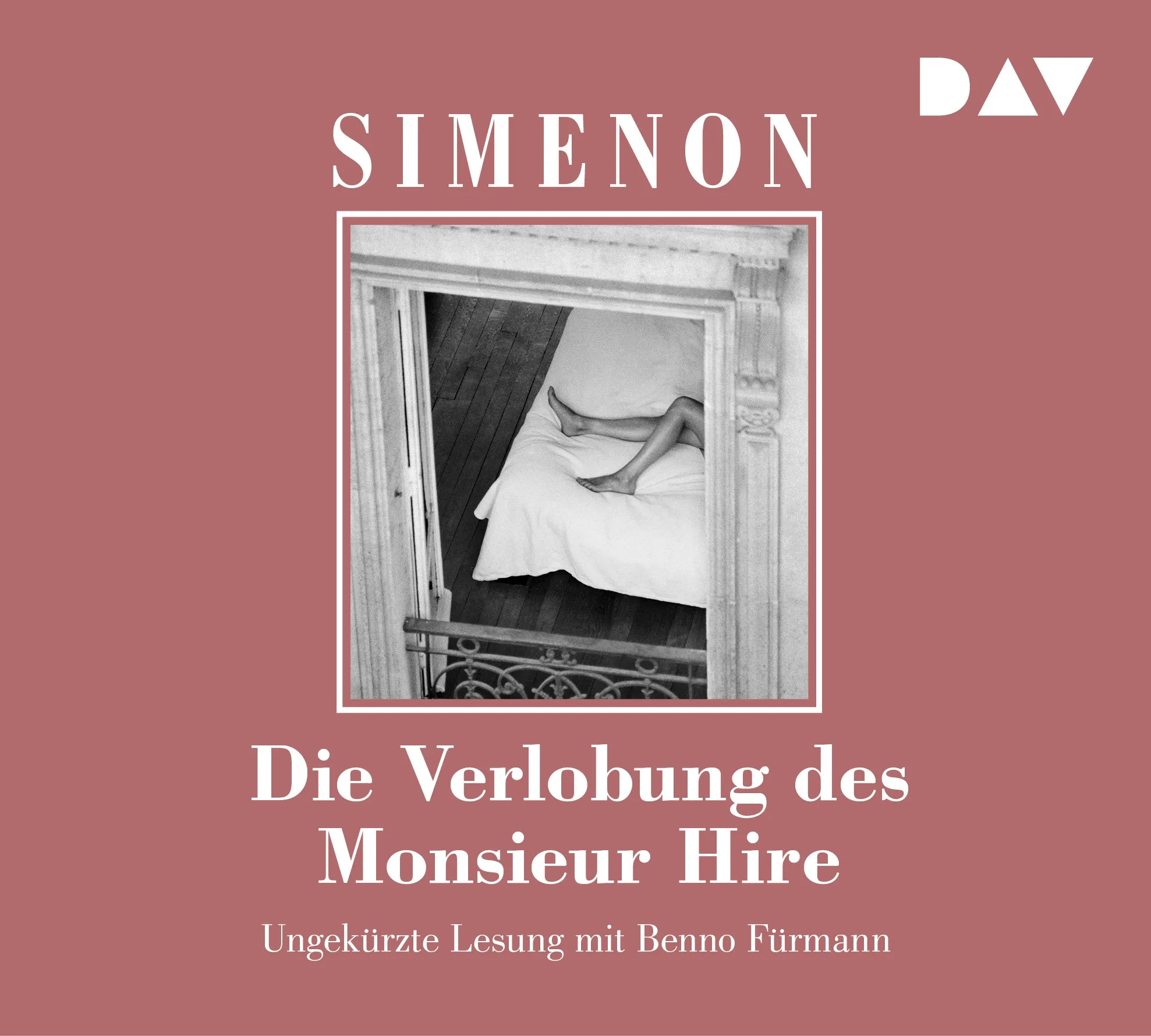 Buchcover von 'Die Verlobung des Monsieur Hire' - Hörbuch (CD) von Georges Simenon