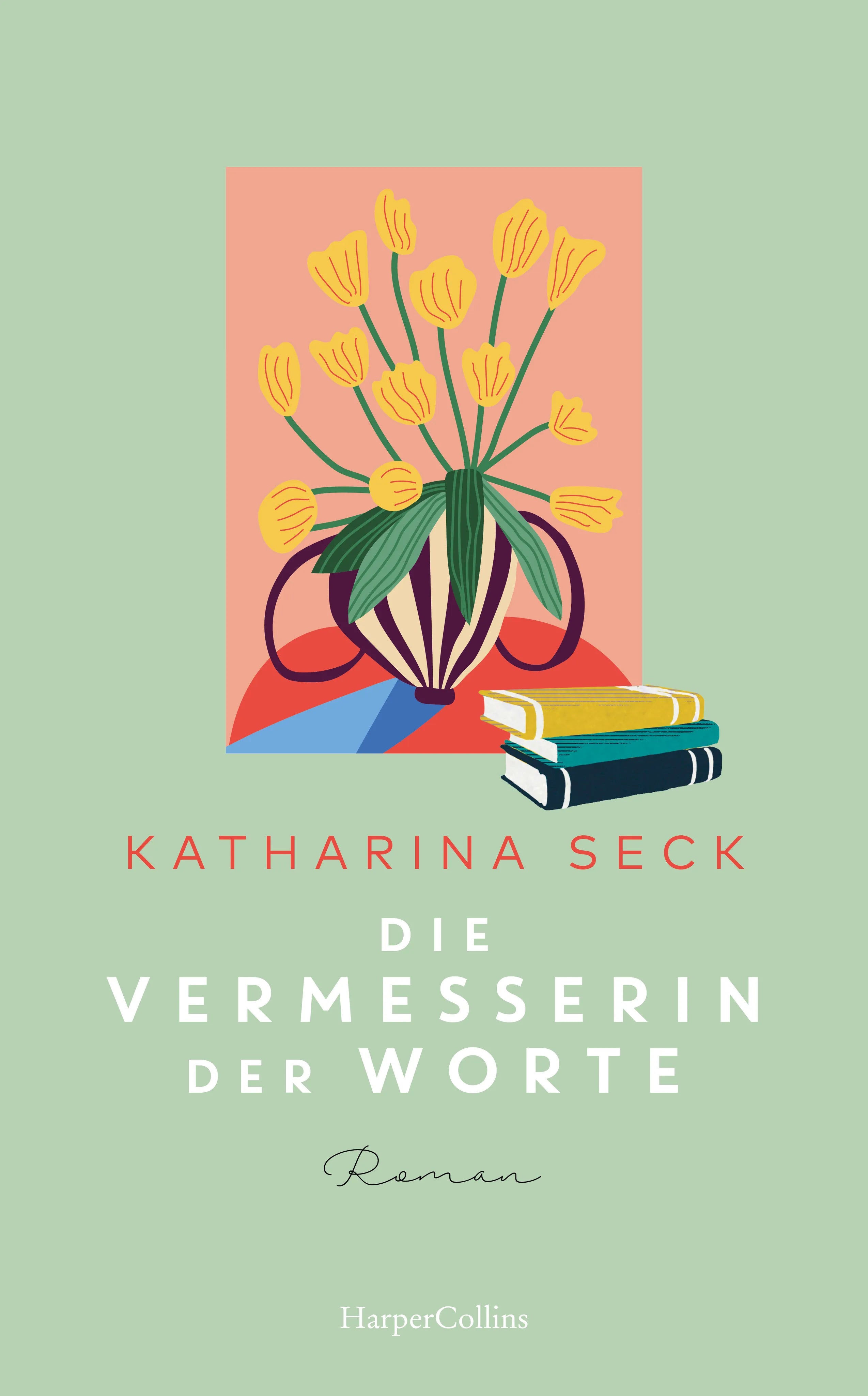 Buchcover von 'Die Vermesserin der Worte' - Gebundene Ausgabe von Katharina Seck