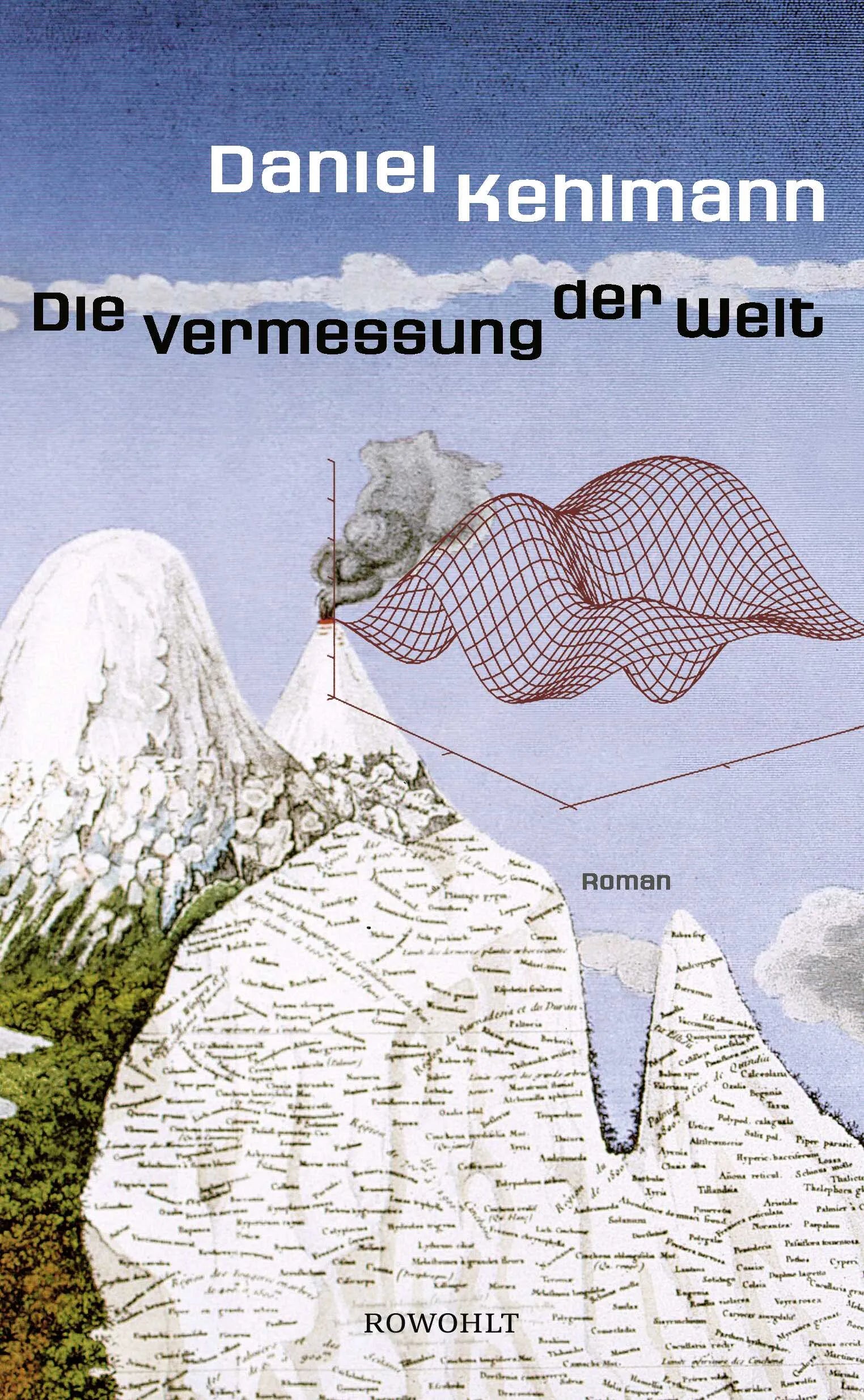 Buchcover von 'Die Vermessung der Welt' - Gebundene Ausgabe von Daniel Kehlmann