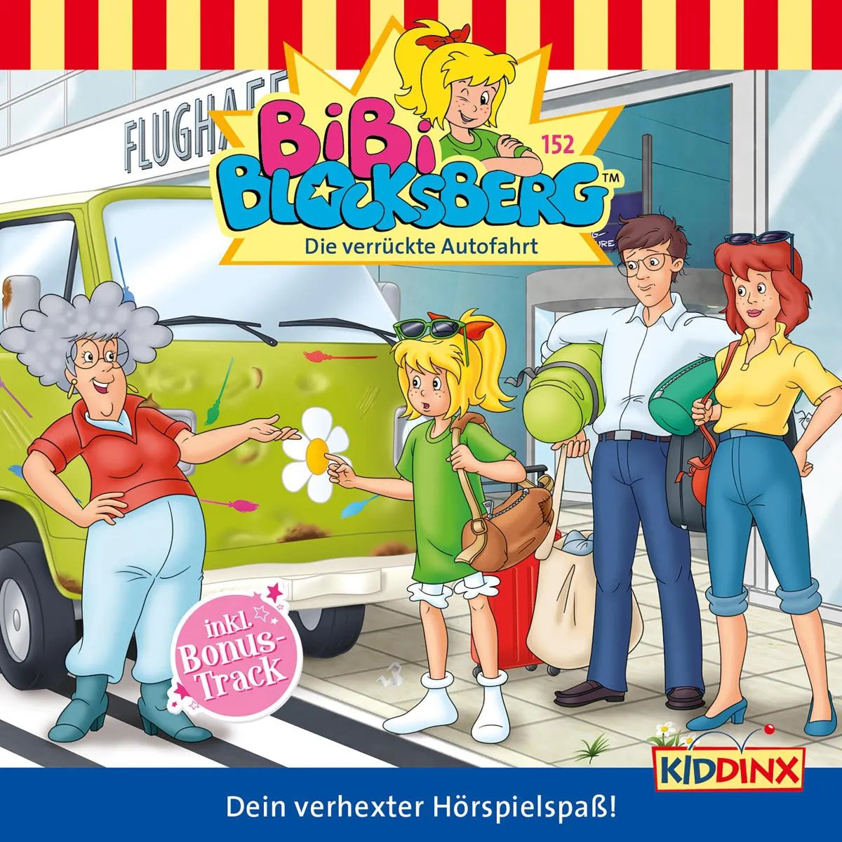 Cover: Die verrückte Autofahrt (Hörbuch Download) von Doris Riedl
