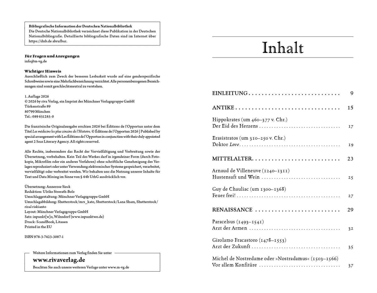 Detailansicht: Die verrücktesten Ärzte der Geschichte (Taschenbuch)