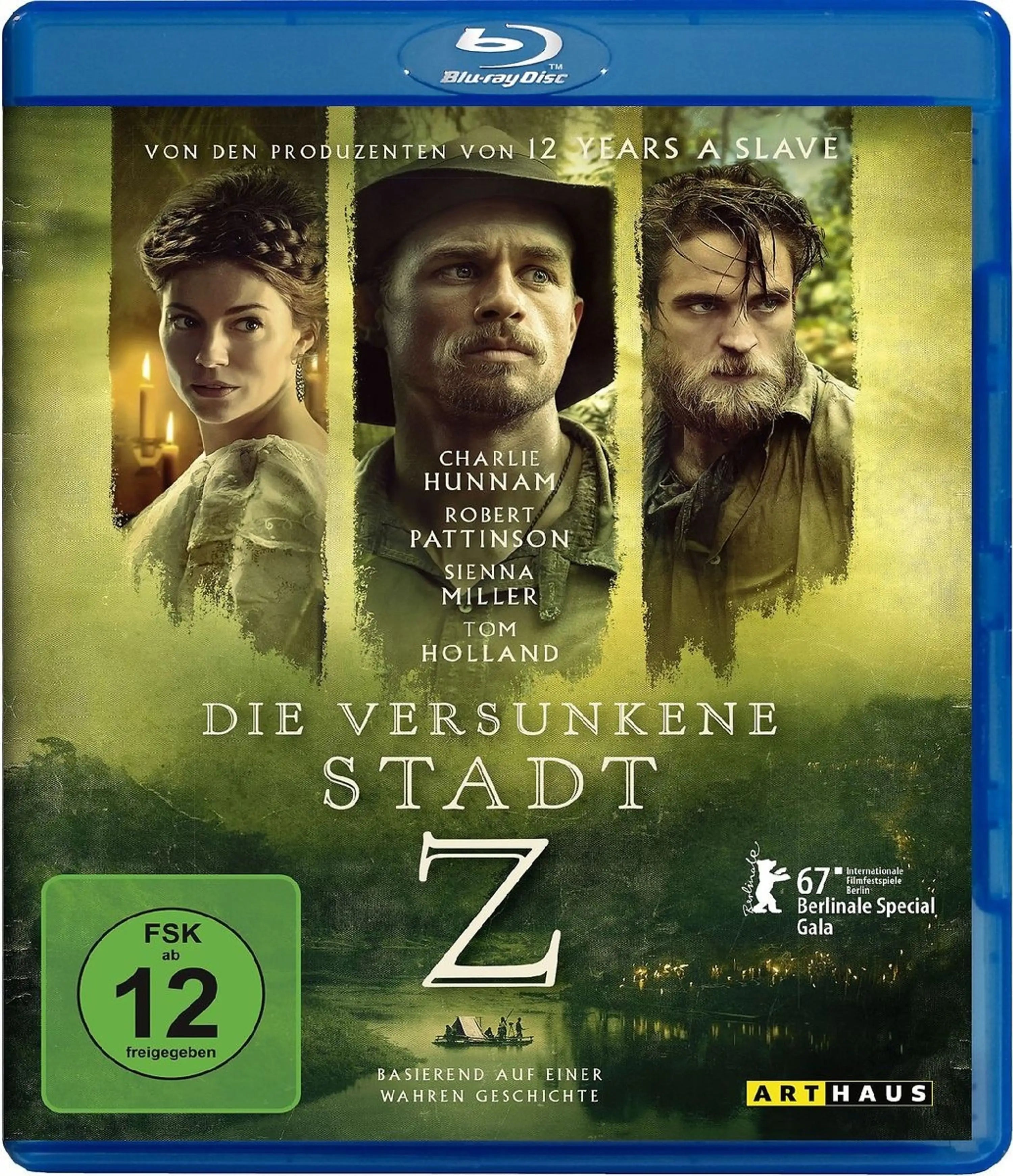 Die versunkene Stadt Z Film auf Blu-ray Cover