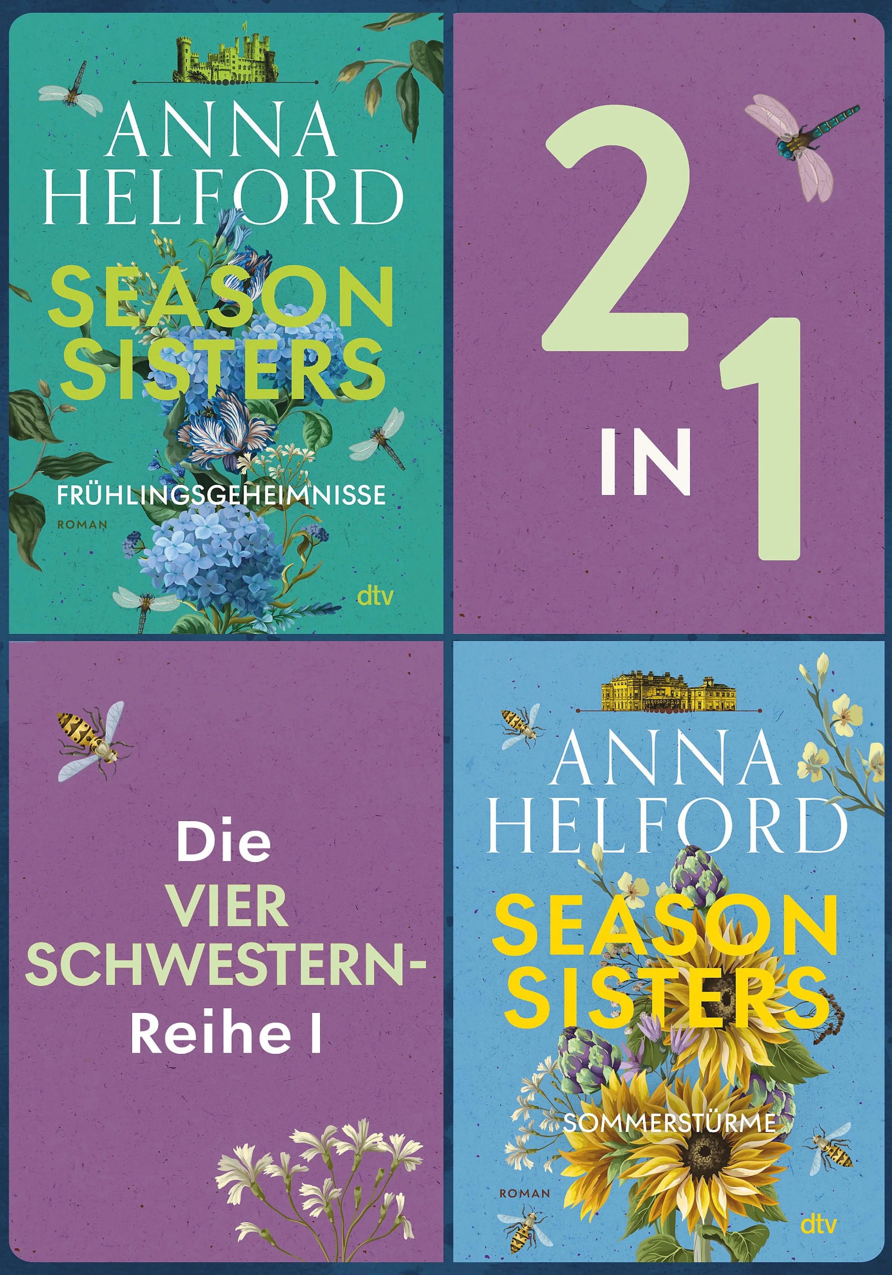 Cover: Die vier Schwestern-Reihe I (E-Book) von Anna Helford