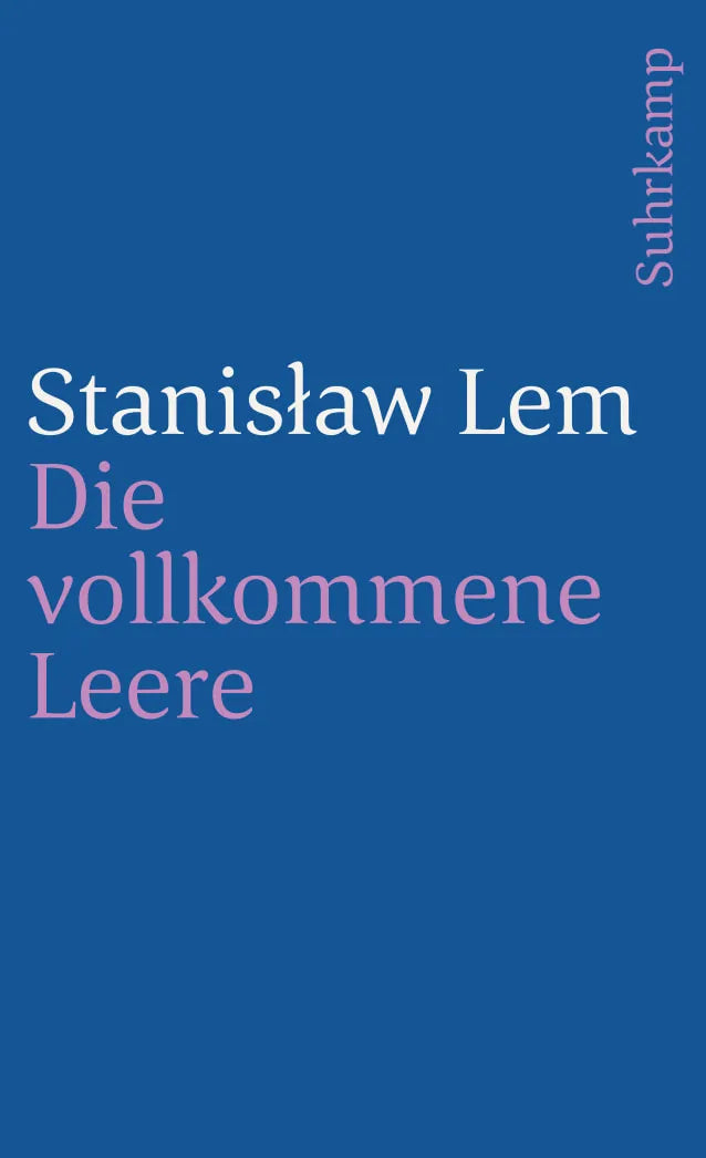 Buchcover von 'Die vollkommene Leere' - Taschenbuch von Stanisław Lem