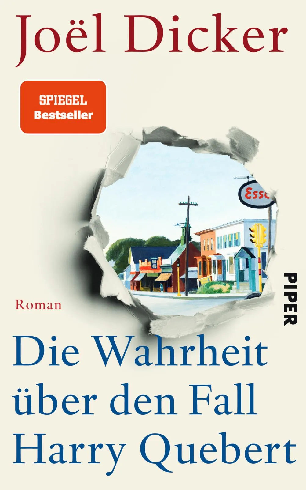 Buchcover von 'Die Wahrheit über den Fall Harry Quebert' - Gebundene Ausgabe von Joël Dicker