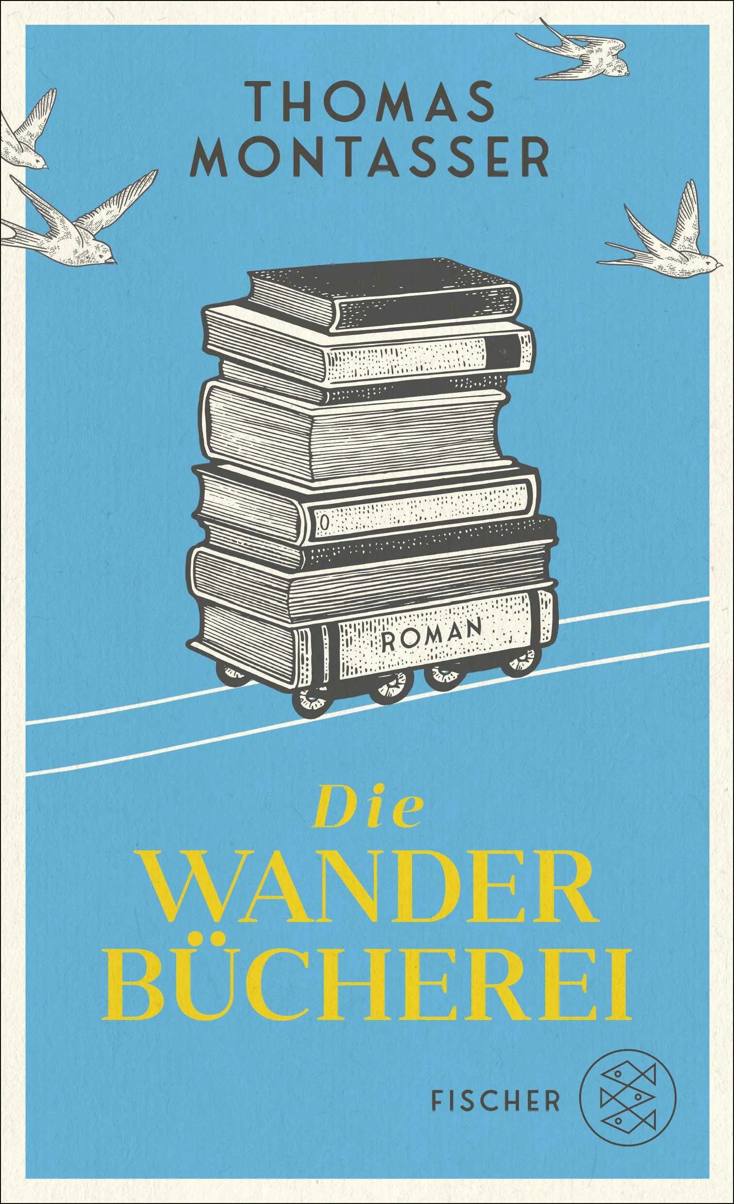 Buchcover von 'Die Wanderbücherei' - Gebundene Ausgabe von Thomas Montasser