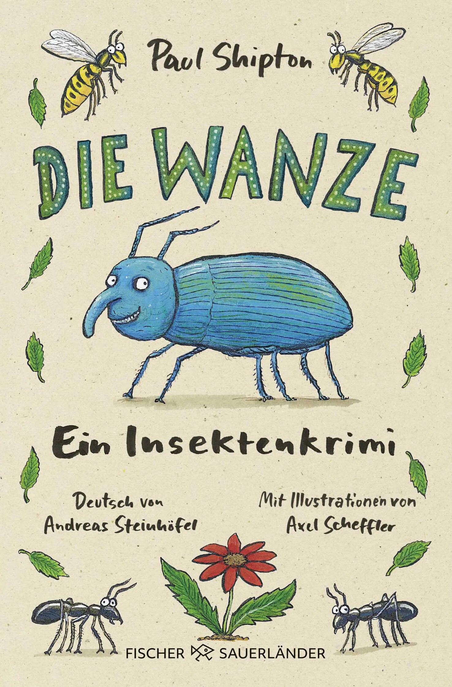 Buchcover von 'Die Wanze' - Taschenbuch von Paul Shipton
