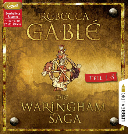 Buchcover von 'Die Waringham-Saga - Teil 1-Teil 5' - Hörbuch (CD) von Rebecca Gablé
