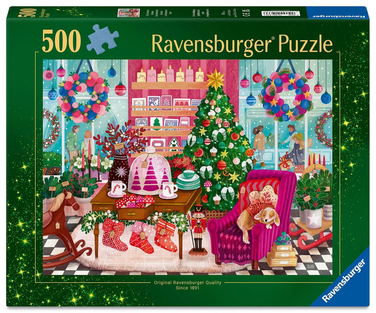 Puzzle: Erwachsenenpuzzle 500 Teile - Die Weihnachtsboutique