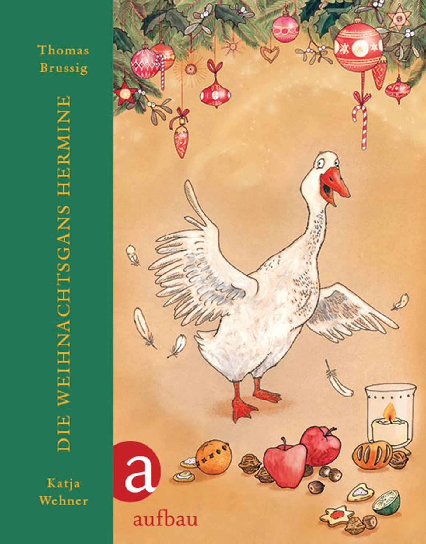 Buchcover von 'Die Weihnachtsgans Hermine' - Gebundene Ausgabe von Thomas Brussig