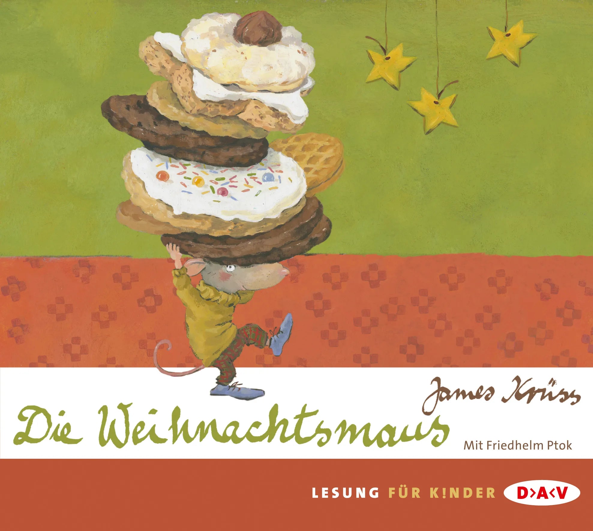 Buchcover von 'Die Weihnachtsmaus' - Hörbuch (CD) von James Krüss