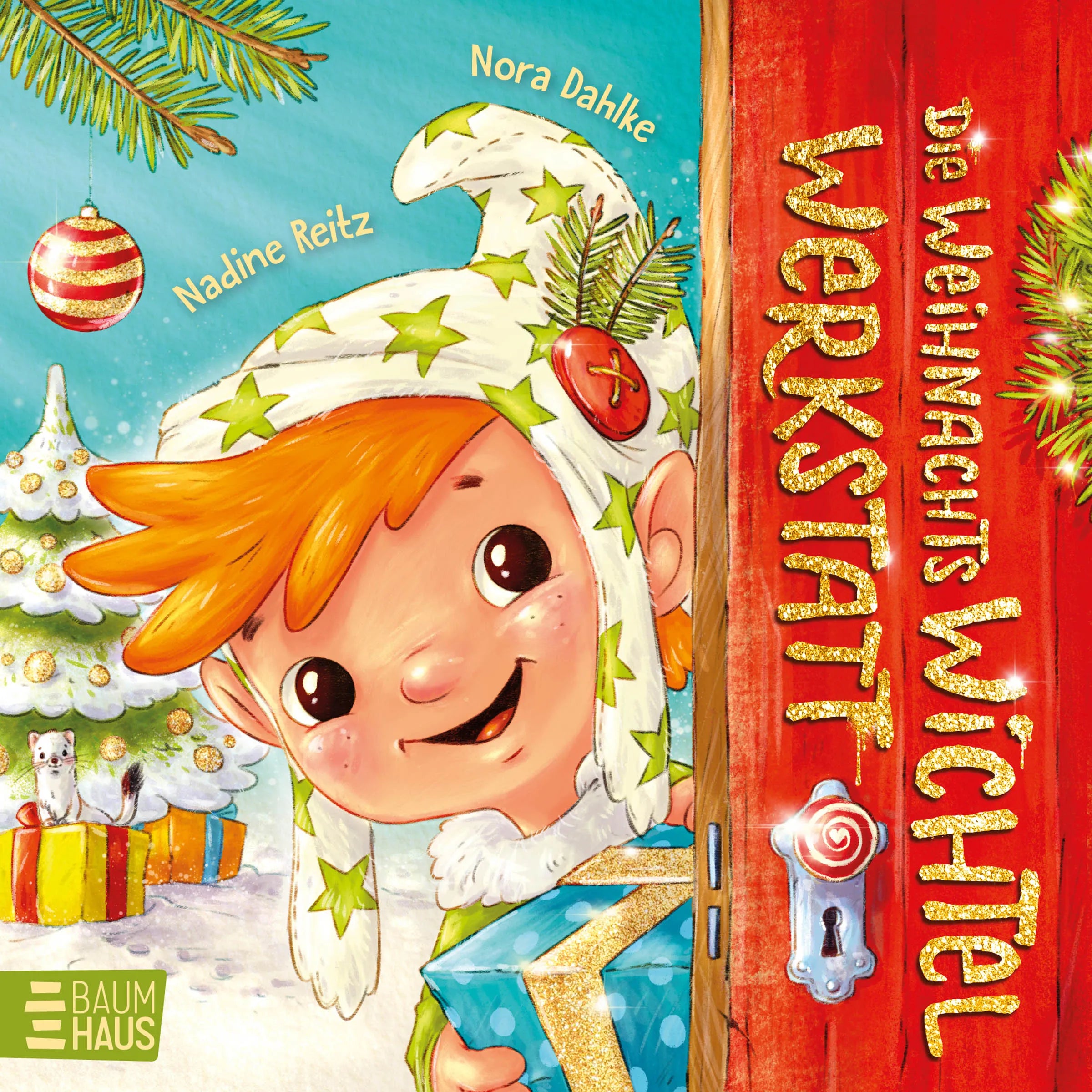 Buchcover von 'Die Weihnachtswichtelwerkstatt' - Gebundene Ausgabe von Nora Dahlke