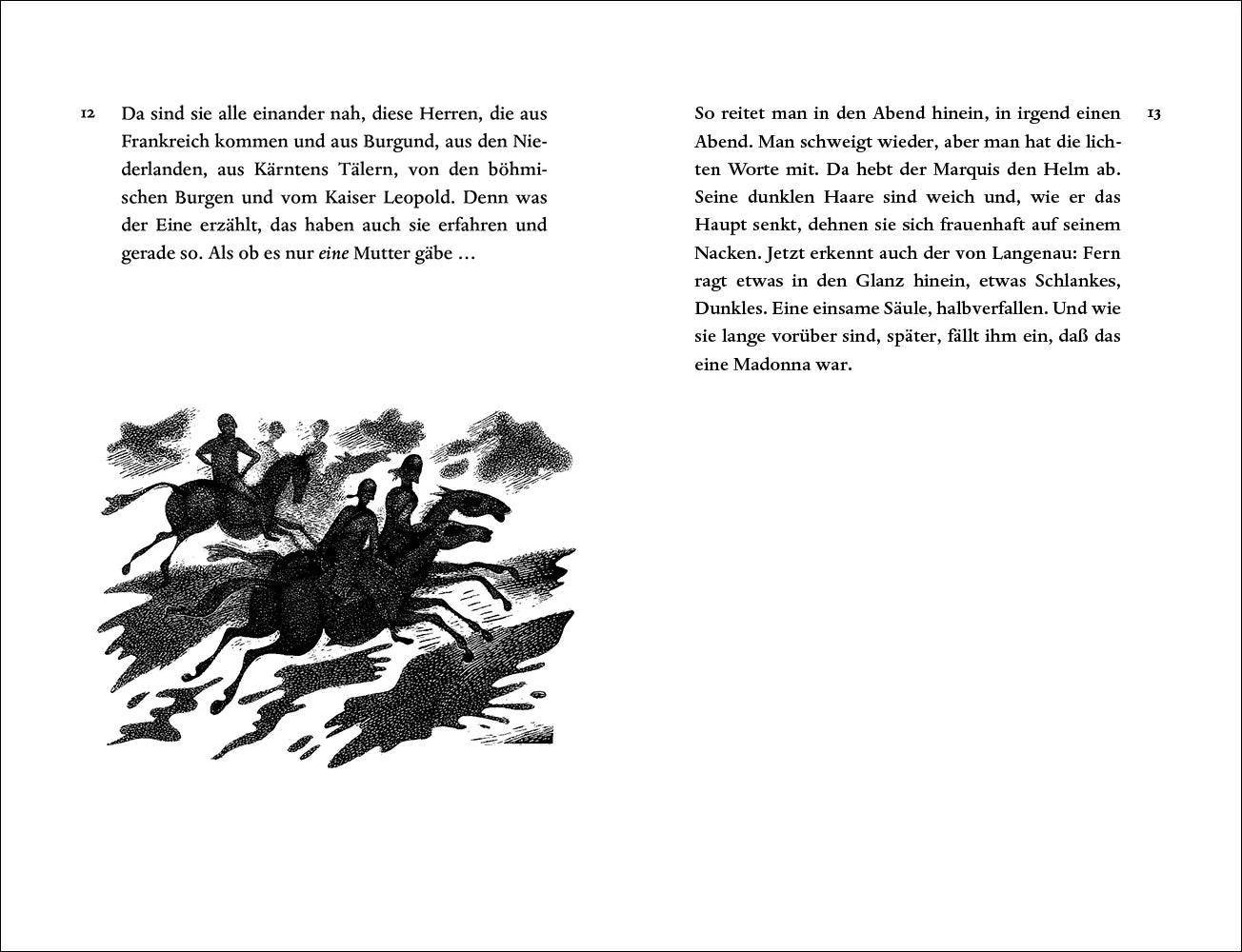 Produktansicht: Die Weise von Liebe und Tod des Cornets Christoph Rilke (Gebundene Ausgabe)
