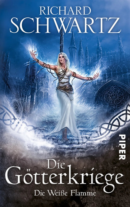 Buchcover von 'Die Weiße Flamme' - Taschenbuch von Richard Schwartz