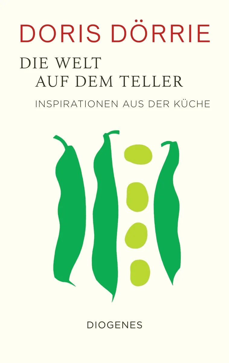 Buchcover von 'Die Welt auf dem Teller' - Gebundene Ausgabe von Doris Dörrie