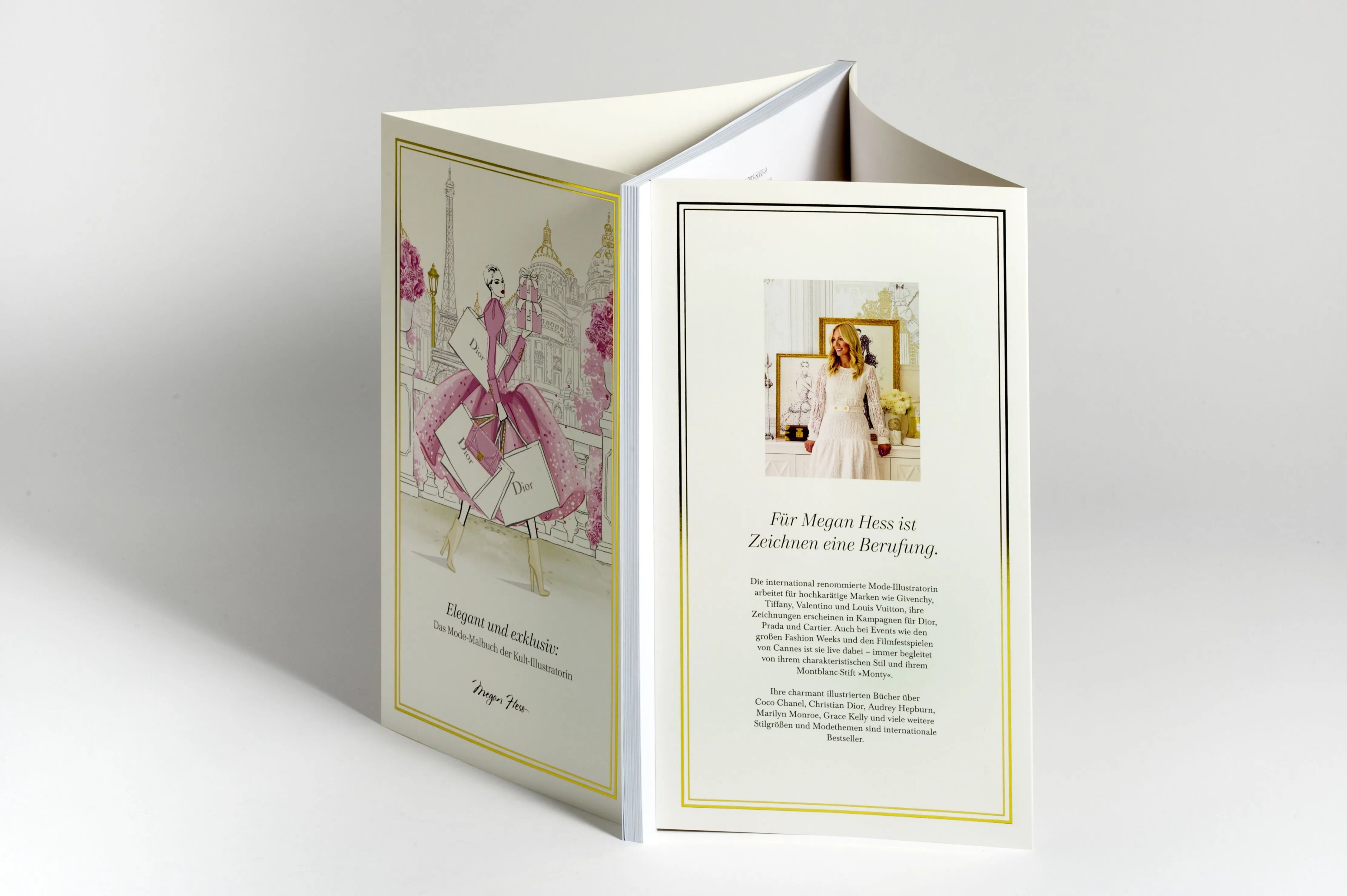 Detailansicht: Die Welt der Mode – Das Colouring Book (Hardcover)