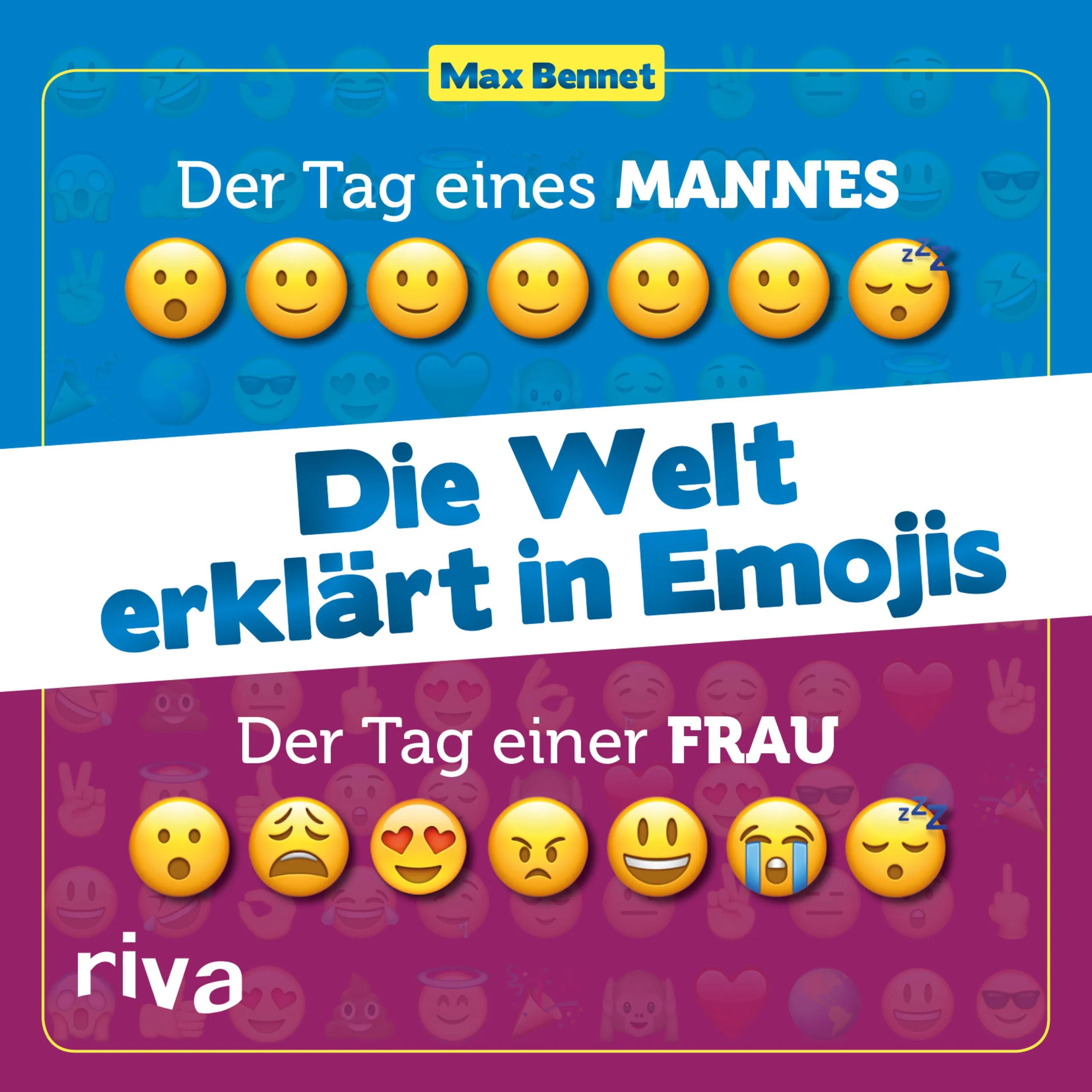Buchcover von 'Die Welt erklärt in Emojis' - Gebundene Ausgabe von Max Bennet