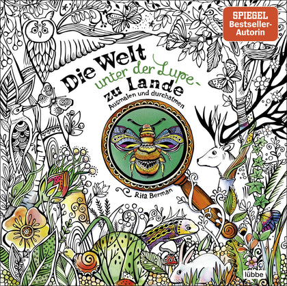 Buchcover von 'Die Welt unter der Lupe – zu Lande' - Taschenbuch von Rita Berman