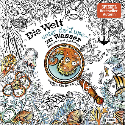 Buchcover von 'Die Welt unter der Lupe – zu Wasser' - Taschenbuch von Rita Berman